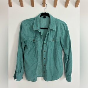 Patagonia button down long sleeve shirt